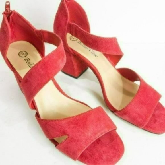 Bella Vita Korrine Block Heel Sandals-10W - Picture 8 of 10